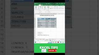 Segmentación excel #shorts #exceltips #exceltutorial #excel #tutorialexcel #tutorial #aprendeexcel