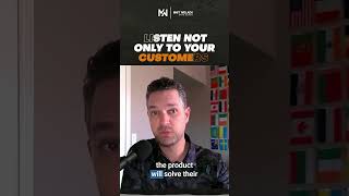 Listen not only to your Customers #shorts #saas #salestraining