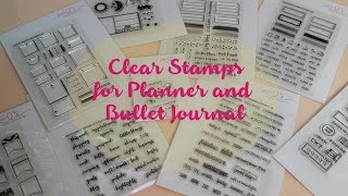 Timbri per Planner e Bullet Journal | Recensione StudioL2E