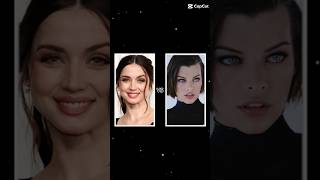 Ana de Armas OR Milla Jovovich??🎭🎬🎥#art #movie #actor #shortsfeed #viralvideo #feed #cinema #artist