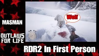 Red Dead Redemption 2 In First Person Part 1 (PS4 Gameplay)