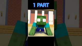 monstrer school 1 part #shorts #minecraft