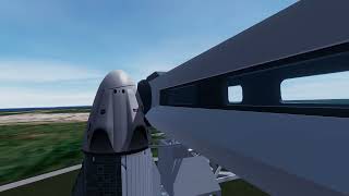 SpaceX Demo-2 Mission in Kerbal Space Program