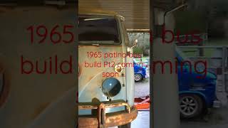 1965 double door Vw bus build .