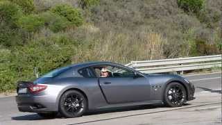 Supercar in Sardegna: Maserati GranTurismo MC Stradale LOVELY SOUND in Sardegna-720p HD