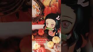 An Autumn Nezuko #nezukokamado #demonslayer #nendoroid #anime #fall