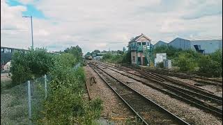 47712 Lady Diana Spencer & 47593 Galloway Princess heading through Whittlesea to Crewe H.S.