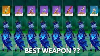 Best Weapon For C0 Furina?? Weapon Comparison [Genshin Impact]