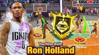 This Ron Hollland Build is UNGUARDABLE on NBA 2K24