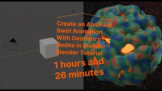 Create an Abstract Swirl Animation With Geometry Nodes in Blender - Blender Tutorial