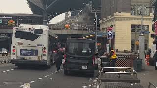 MTA Bus Orion VII NG Q6 @ Sutphin Bl & Archer Avenue #mta #mtasubway #mtalirr #mtabus