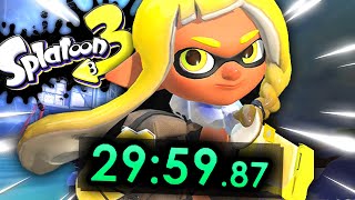 J'ai SPEEDRUN Splatoon 3, avec un DEFI IMPOSSIBLE