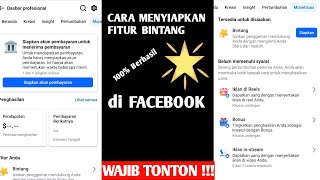 Cara Menyiapkan Fitur Monetisasi Bintang di Facebook 100% BERHASIL (Pemula Wajib Tahu)