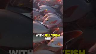 How this fish is Best Friends With JELLYFISH #fish #ocean #animalfacts #shorts