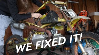 $50 Craigslist 125CC Pit Bike - We Fixed It... Kinda