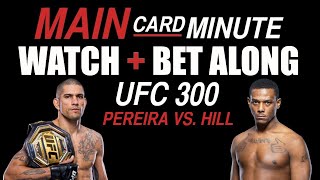 UFC 300: Pereira vs Hill LIVE Stream | Watch Along Fight Companion | UFC PPV | Gaethje vs. Holloway