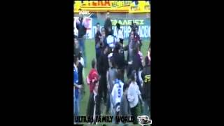 ionikos hooligans vs olympiakos hooligans