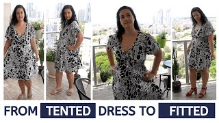 Create Waist to an Oversized Dress with Elastic Thread