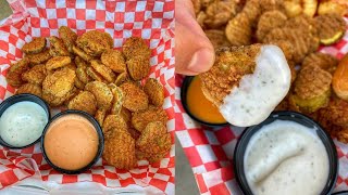 HOT FRIED PICKLES🥒🥵🔥#shorts