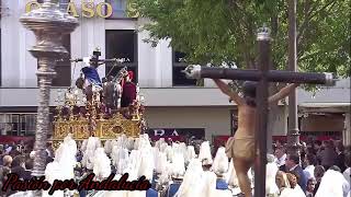 Montaje de la Exaltación con la BCT Paso y Esperanza Semana Santa de Sevilla 2019