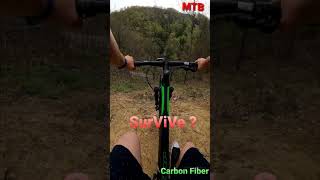 Downhill Carbon MTB almost Went off the Cliff #Short