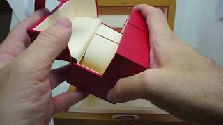 OMEGA - UNBOXING THE NEWEST WOODEN WITH TRAVELING WATC BOX - THE WATCH BOX AND COMPANY