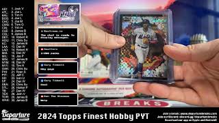 2024 Topps Finest Hobby Box Break -- PYT Format