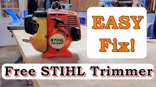 How to Replace the Carb on a Stihl String Trimmer Weed Eater Wacker - carburetor