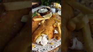 CURRIED FISH & CHIPS WITH RAITA-STYLE TARTAR SAUCE