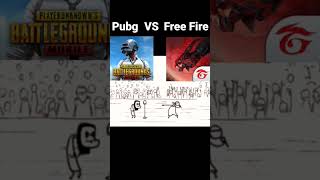 How is best game 🎮PUBG VS Freefire