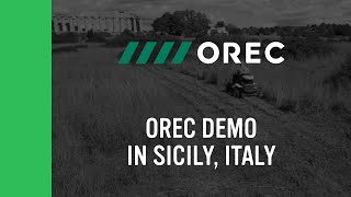 Orec Demo in Sicily, Italy