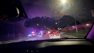 Houston Police shuts down car meet AND cops rides behind me to check my license plate.