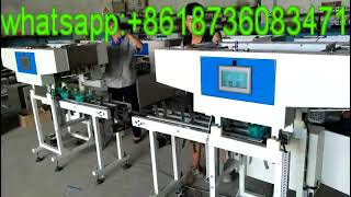 Video of automatic straw counting machine/stick counting machine