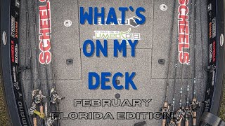 What's On My Deck - February 2021 - Florida Edition