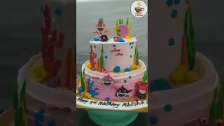 Baby Shark Theme Cake | Dharan | DCafeteria | Customized Cake #DCafeteria