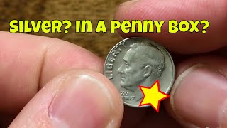 Wheatie Wednesday Coin Roll Hunting a Box of Pennies