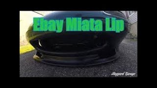 Ricer Ebay Lip Install