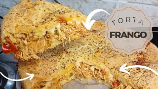 Torta de Frango Cremosa de Liquidificador | Receita Fácil Rápida e Deliciosa