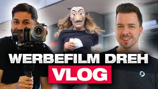 Werbefilm Produktion bei Filmmaker Marketing & Bankraub? (VLOG)