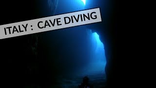 Scuba diving in Italy: cave dive on Mitigliano - Campania