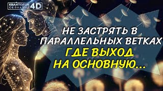 ВЫЙТИ НА ОСНОВНУЮ ВЕТКУ РЕАЛЬНОСТИ В ОДИН МИГ/ HOW TO GO TO THE MAIN BRANCH OF REALITY