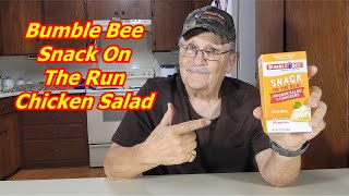 Bumble Bee Snack On The Run Chicken Salad Taste Test Rating and Review