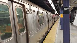 MTA Subways - Pullman Standard R46 #5886 on the (C) at Chambers Street