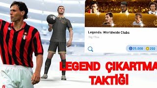 LEGENDS WORLDWİDE CLUBS PES2021 BOX DRAW LEGEND ÇIKARTMA TAKTİĞİ