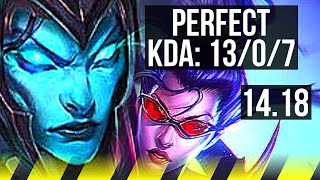 KALISTA & Pyke vs VAYNE & Ezreal (ADC) | 13/0/7, Legendary | EUW Diamond | 14.18