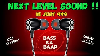 Bass Ka Baap Space Vibrate in Just 999 | Best Handsfree For Music | Space Handsfree