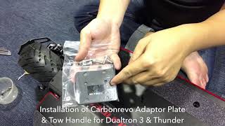 Installation of Carbonrevo Adaptor Plate & Tow Handle for Dualtron 3 & Thunder