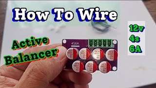 How To Wire Active Balancer 12v 4s 6a / Tagalog #balancer #batterysaver