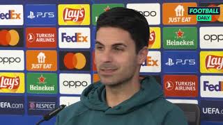 🗣️ “I haven’t seen that (Raya suffering from being in the spotlight.”Mikel Arteta on David Raya.🇪🇸🧤