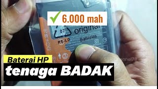 unboxing baterai HP Redmi 9T harga murah